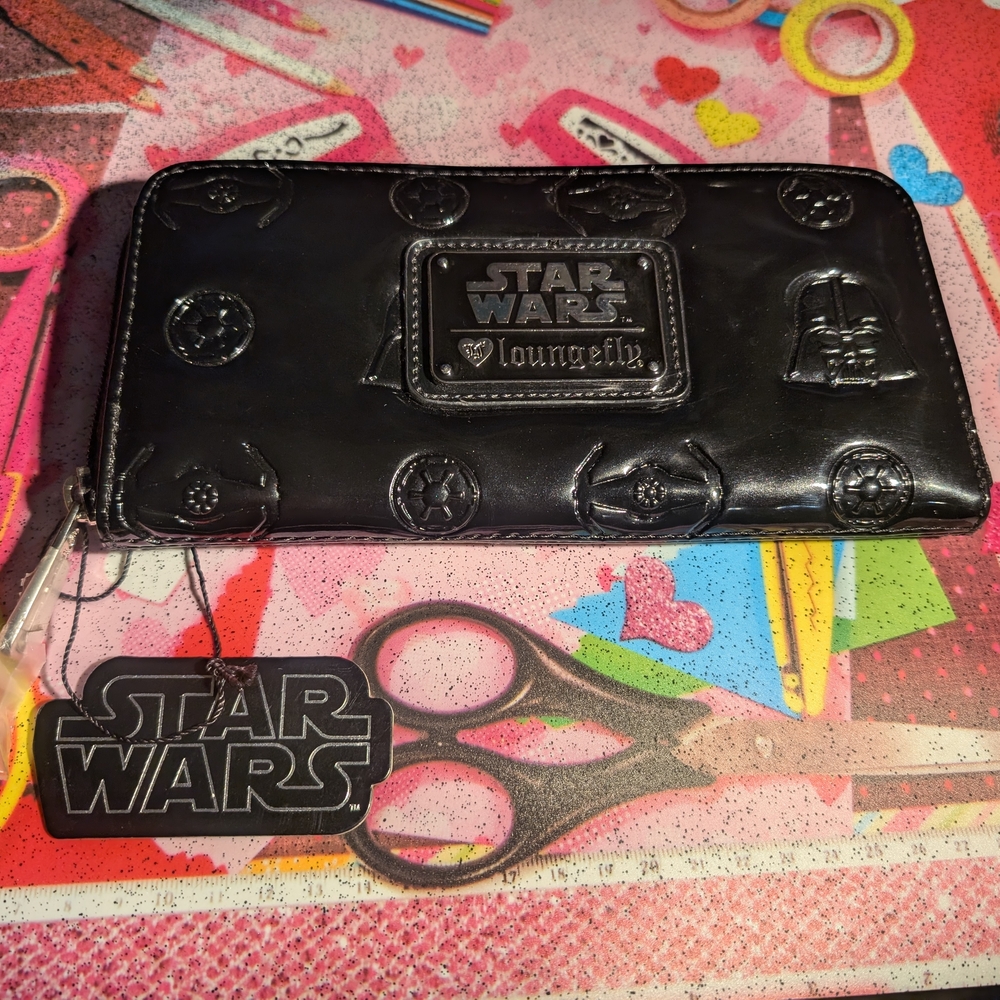 Loungefly Star Wars Black Wallet